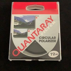 72mm Quantaray Polarizer Filter for Camera Lens
